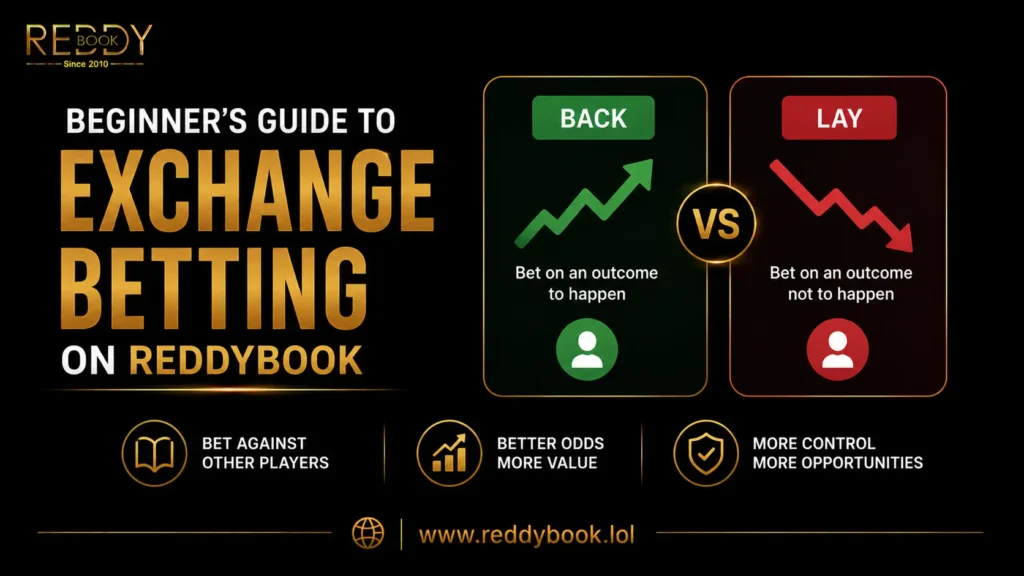 Beginner’s Guide to Exchange Betting on Reddybook