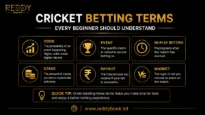 Cricket Betting Terms Every Beginner Should Understand