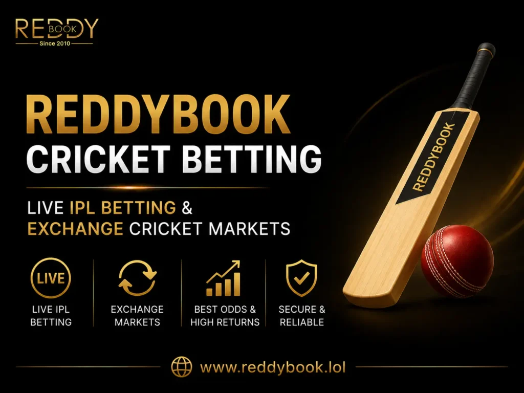 Reddybook Cricket Betting – Live IPL Betting & Exchange Cricket Markets