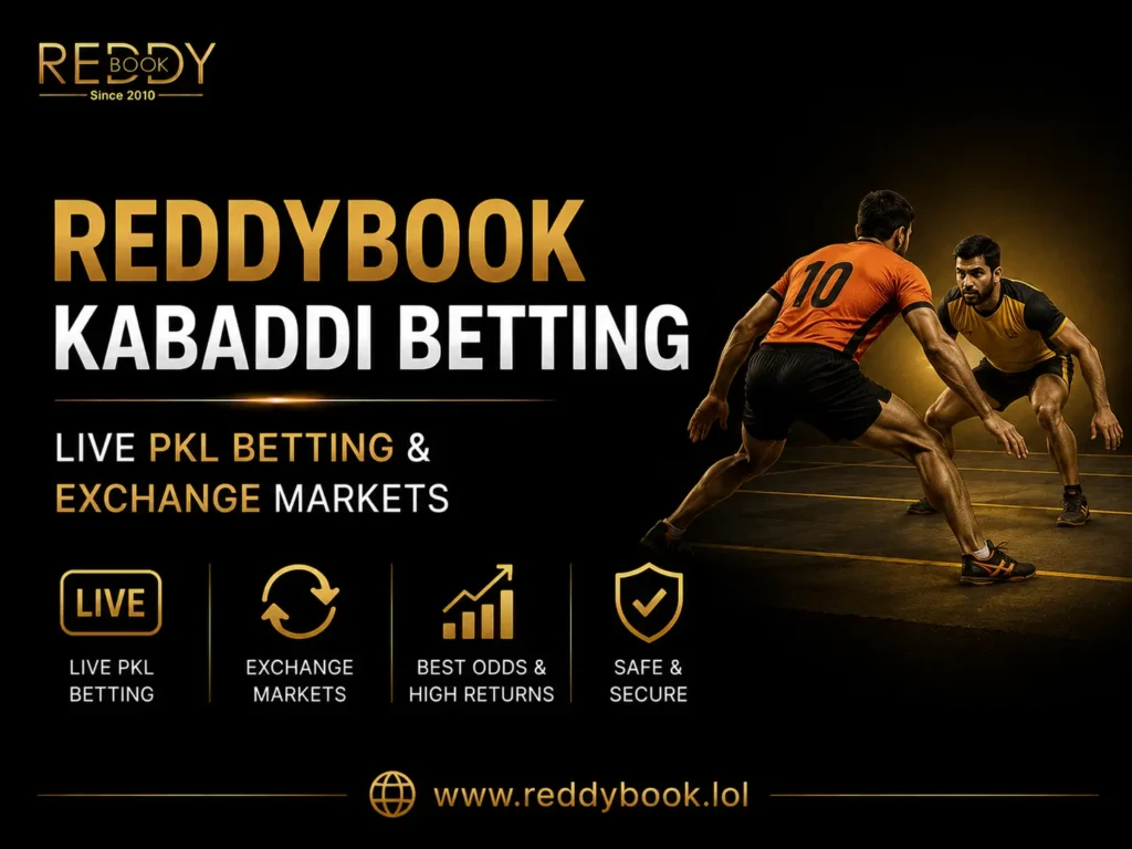 Reddybook Kabaddi Betting – Live PKL Betting & Exchange Markets