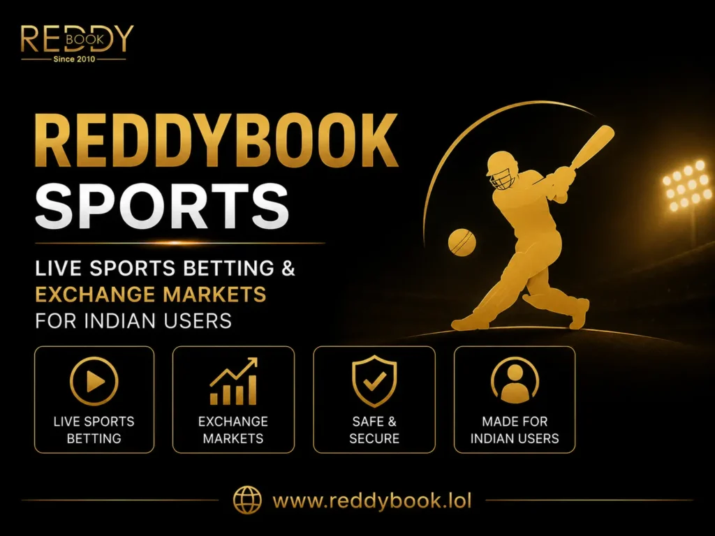 Reddybook Sports – Live Sports Betting & Exchange Markets for Indian Users