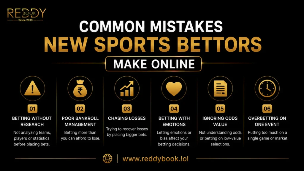 Common Mistakes New Sports Bettors Make Online