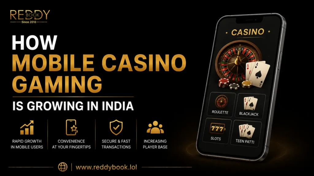 How Mobile Casino Gaming Is Growing in India