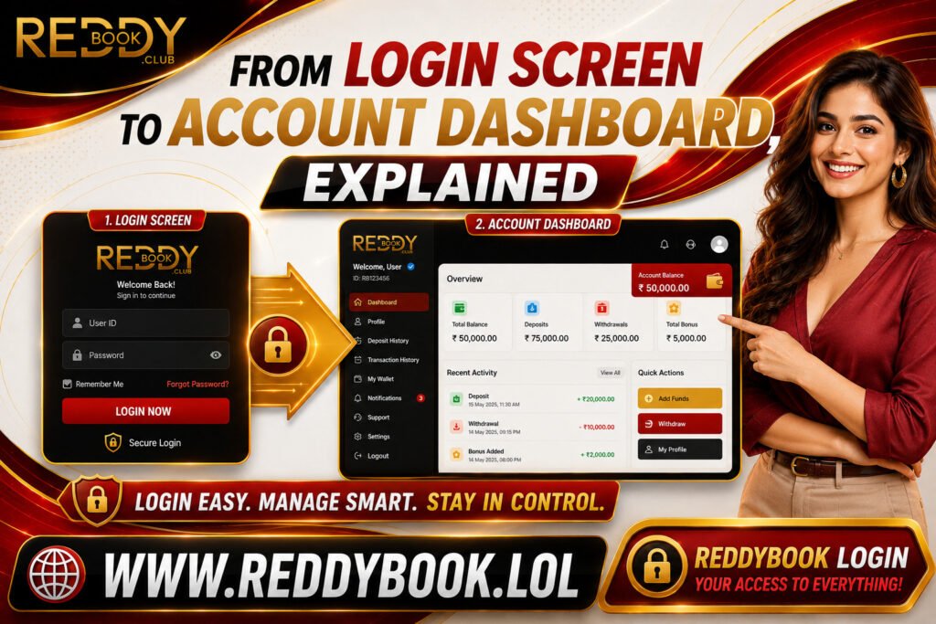 From Login Screen to Account Dashboard