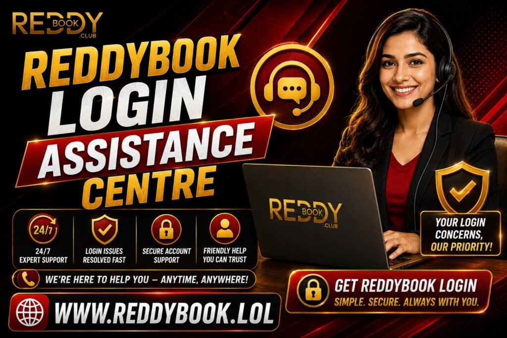 Reddybook Login Assistance Centre