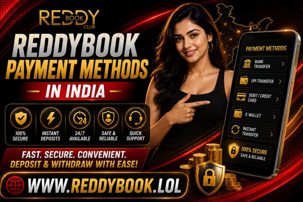 Reddybook Payment Methods in India