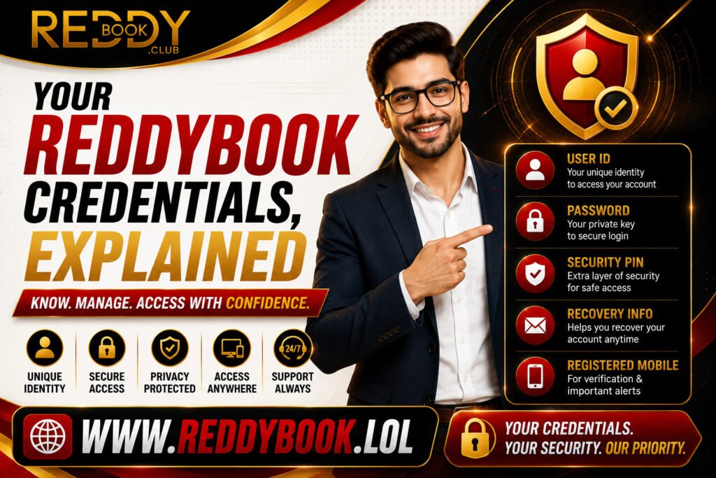 Your Reddybook Credentials, Explained